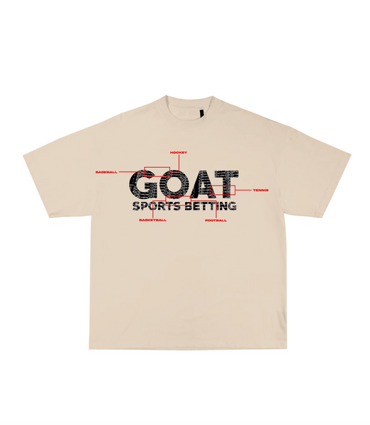 Sports Chat Tee - Sand